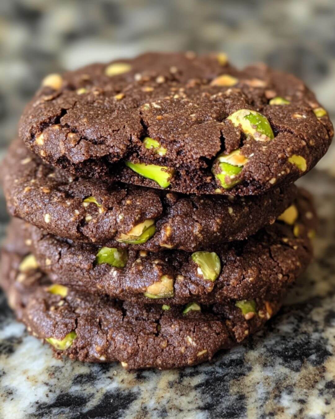 Biscotti al Doppio Cioccolato e Pistacchi