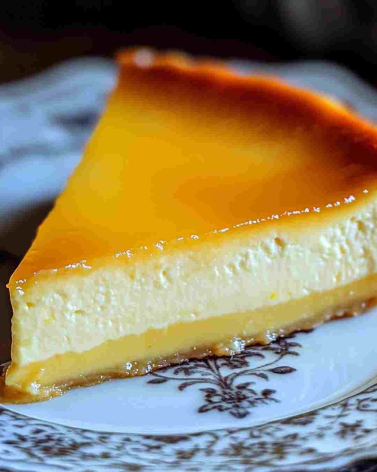 Flan di Ricotta alla Siciliana