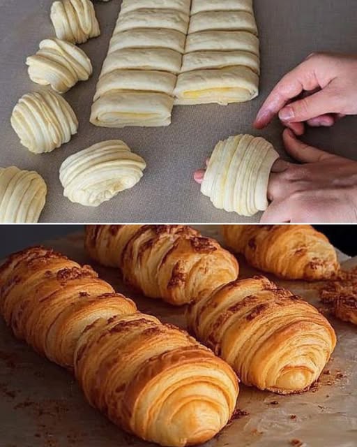 Cornetti Sfogliati alla Francese