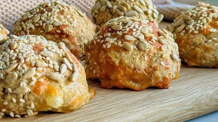 Bun di Formaggio Senza Farina gustoso e gluten-free