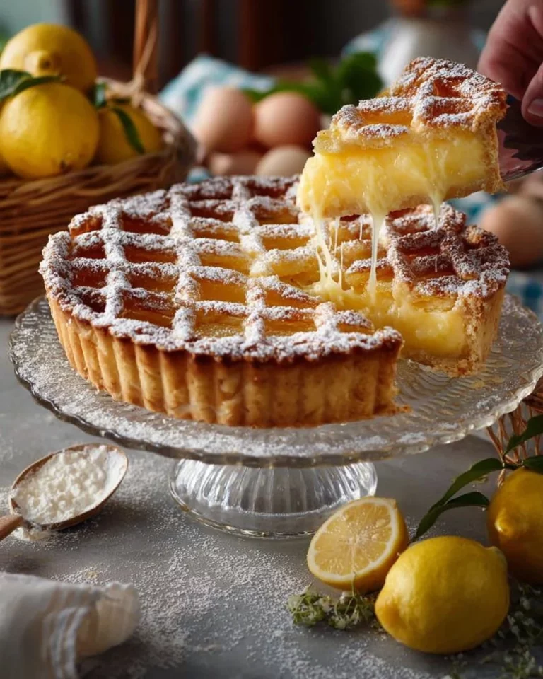 Deliziosa crema al limone, un dolce cremoso e rinfrescante da gustare.