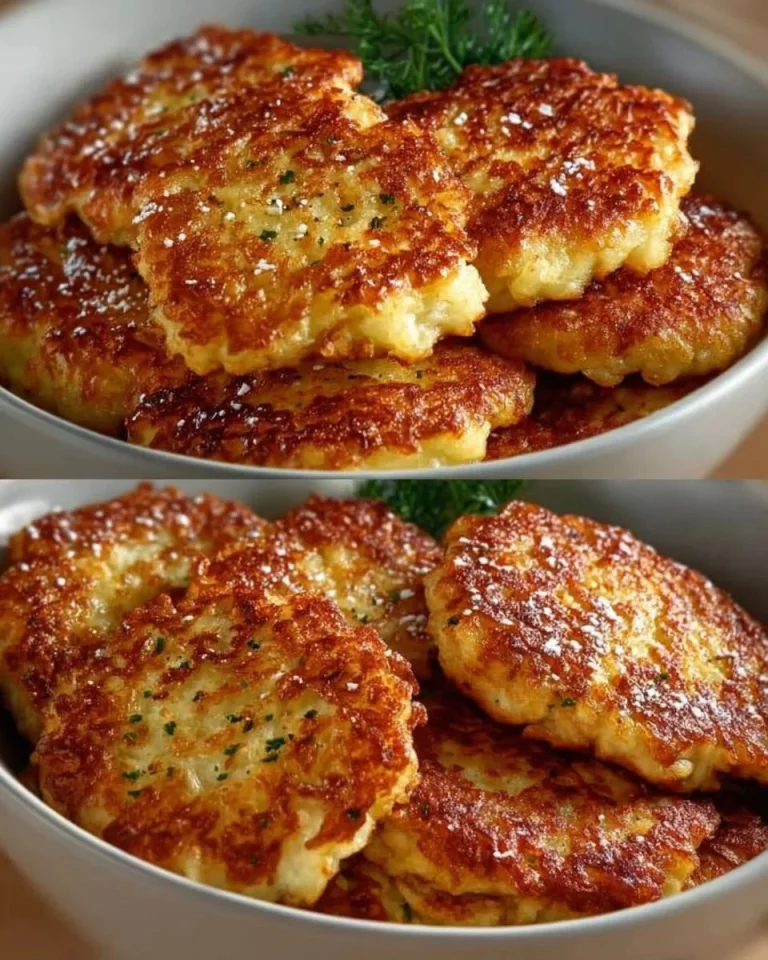 Frittelle di Riso e Zucchine croccanti e dorate pronte da gustare.