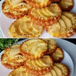 Muffin di Mela freschi e soffici, decorati con pezzi di mela