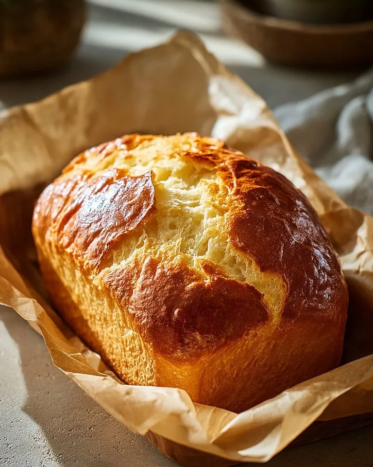 Pane di Ricotta Soffice fresco appena sfornato