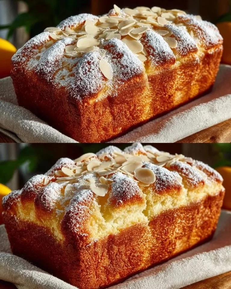 Fetta di Torta al Limone su un piatto decorativo