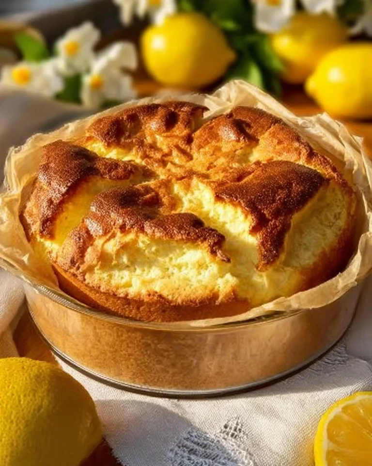 Torta al Limone Senza Farina, dolce fresco e leggero
