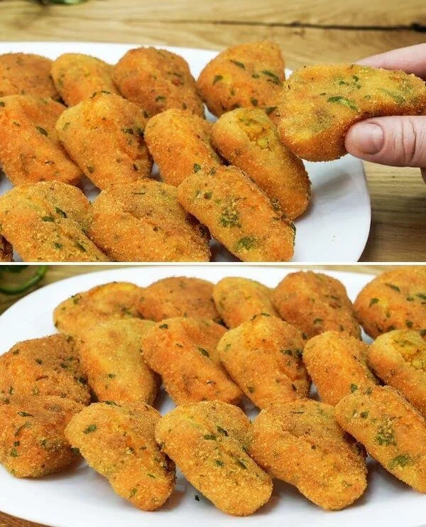 Triangoli di patate croccanti e gustosi, ricetta facile da seguire.
