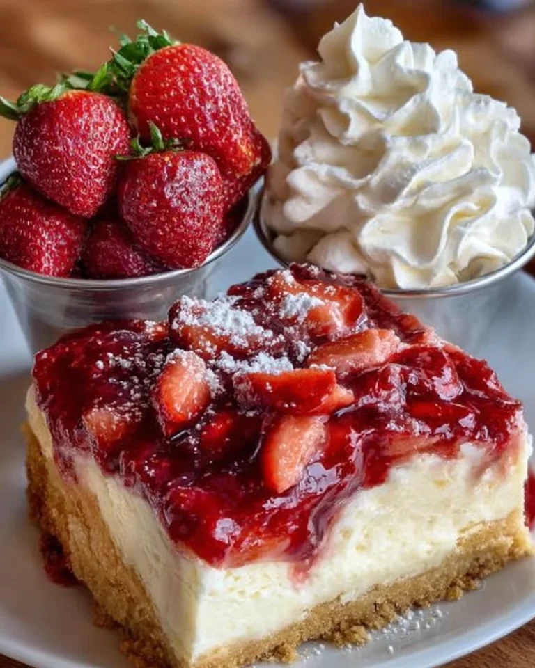 Dump Cake con fragole, dessert facile e veloce da preparare