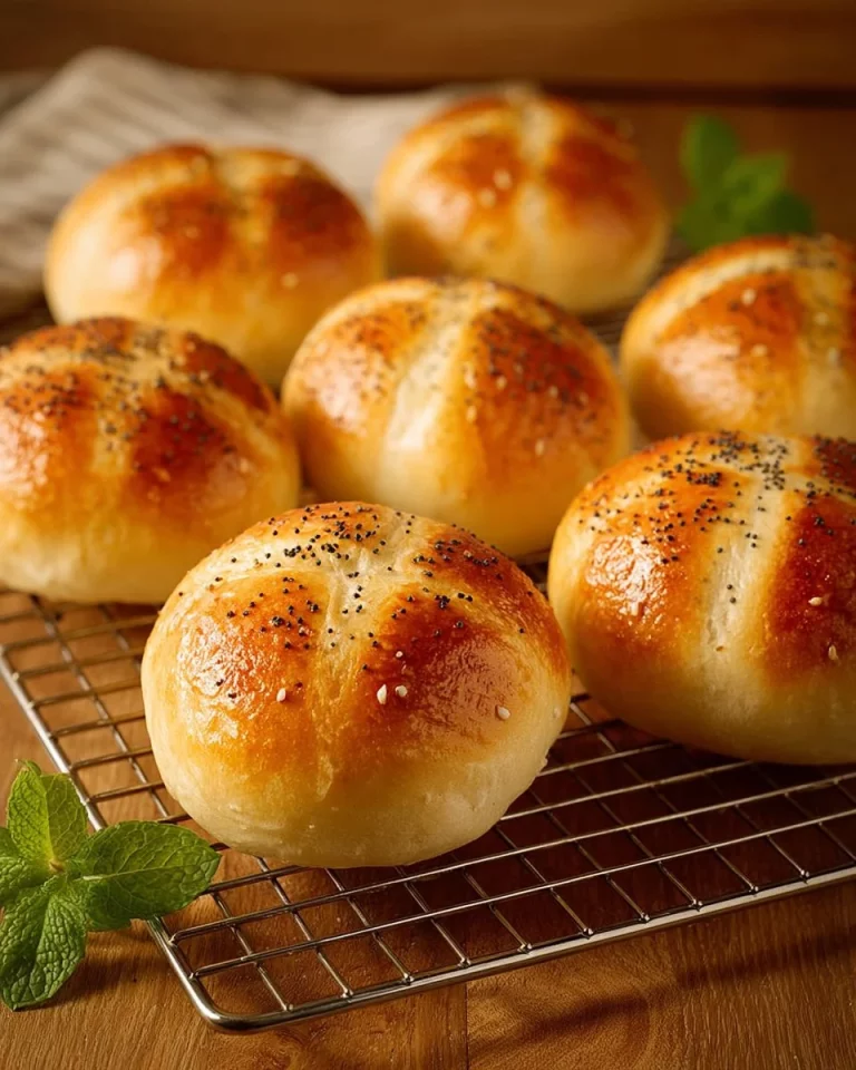 Panini Sourdough Fatti in Casa pronti per essere gustati.