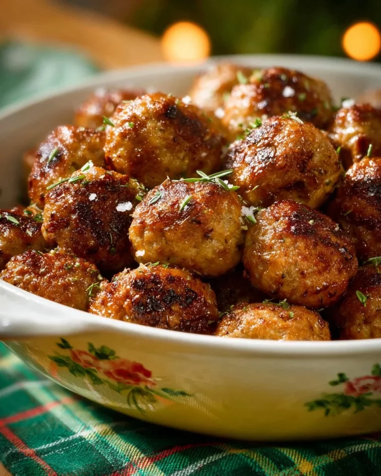 Polpette alla siciliana con ingredienti freschi e aromatici