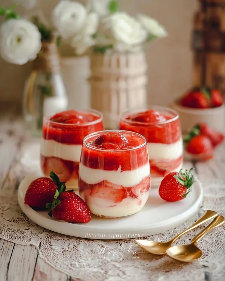 Tiramisu di fragole - un dolce italiano cremoso e fresco