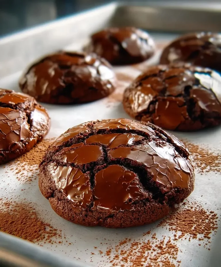 Biscotti di meringa al cioccolato senza farina, dolce croccante e goloso.
