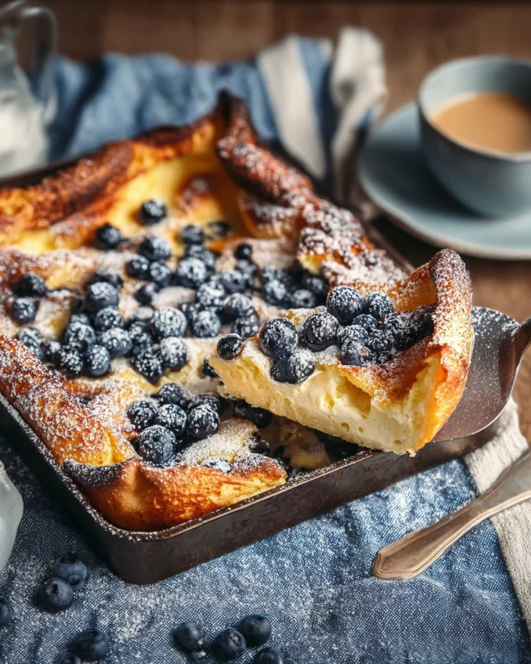 Pancakes da teglia pronti per essere serviti con sciroppo d'acero