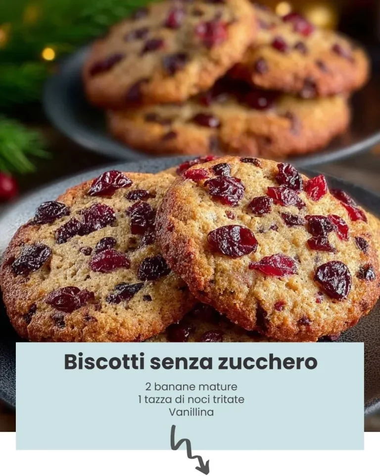 Biscotti senza zucchero freschi e croccanti