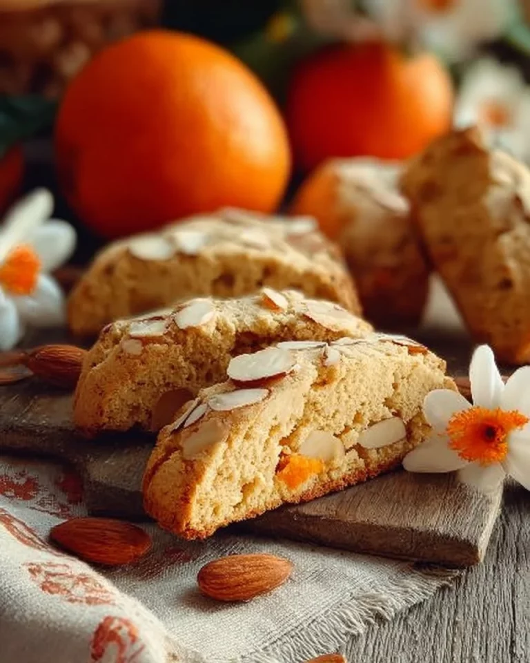 Cantucci all'Arancia - biscotti croccanti e profumati all'arancia