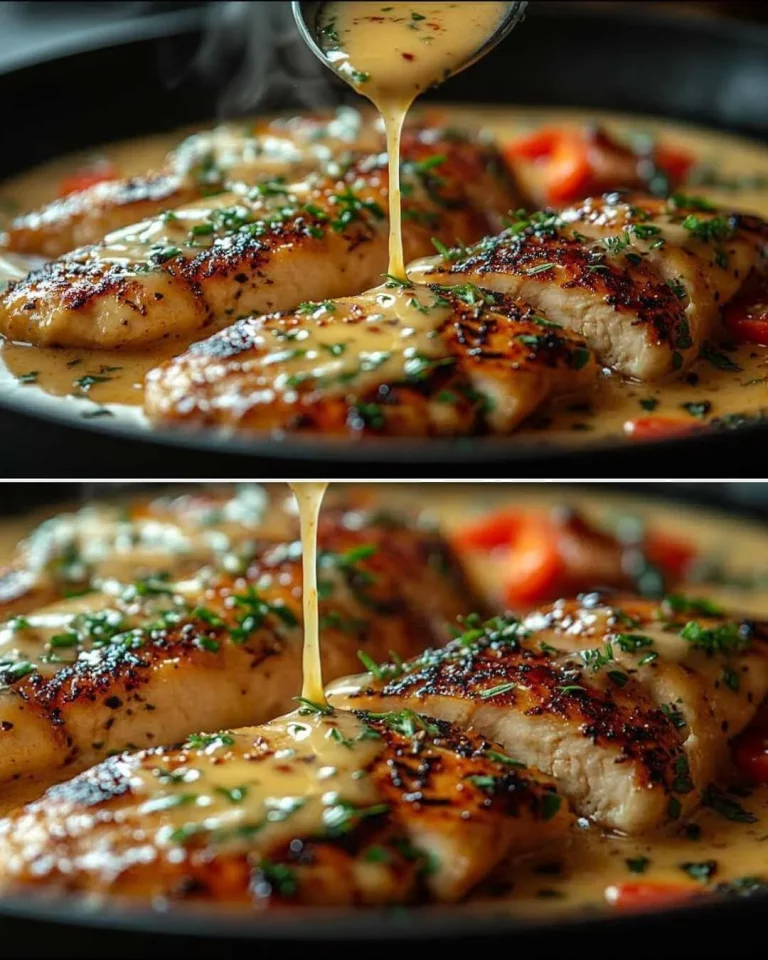 Pollo Croccante con Salsa di Aglio e Parmigiano, un piatto delizioso e croccante