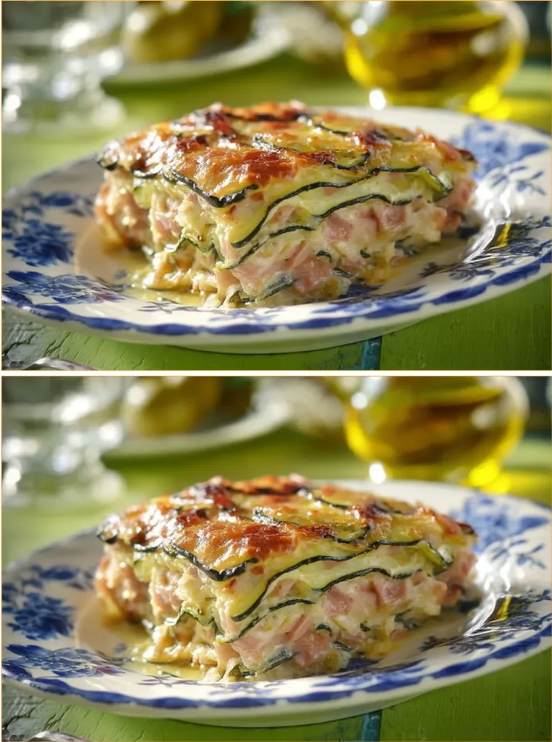 Parmigiana di Zucchine Bianche