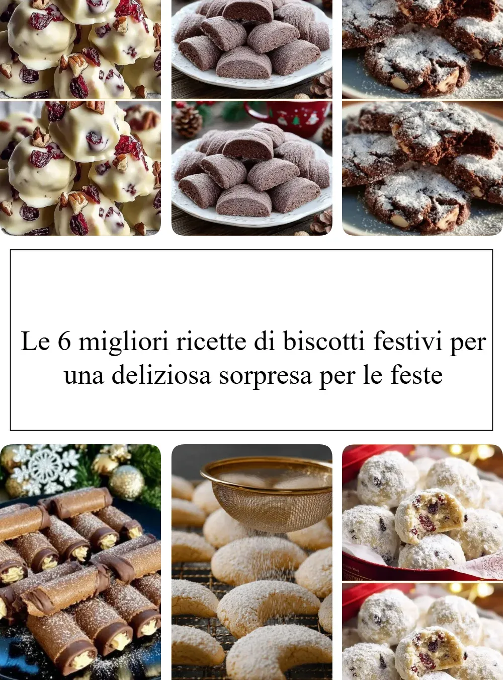 Le 6 migliori ricette di biscotti festivi per una deliziosa sorpresa per le feste
