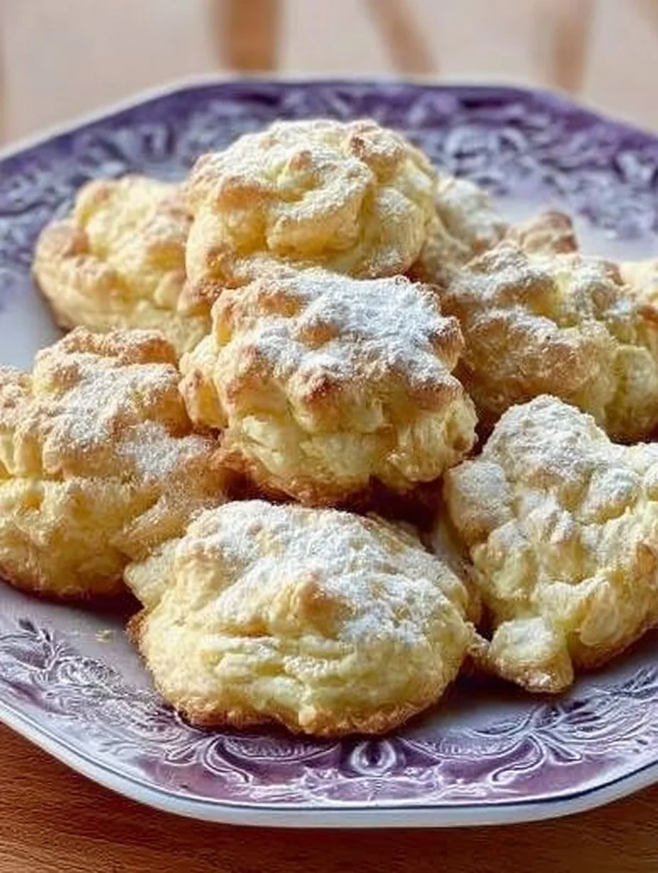 Biscotti di Mela Morbidi freschi e fragranti serviti su un piatto