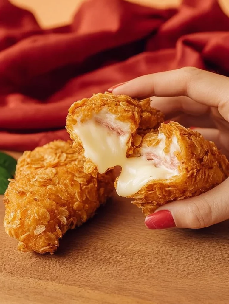 Pollo Cordon Bleu Croccante preparato in Friggitrice ad Aria