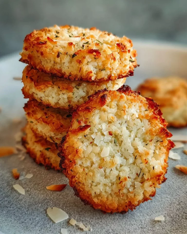 Biscotti di cocco leggeri pronti per essere gustati, perfetti per ogni momento.
