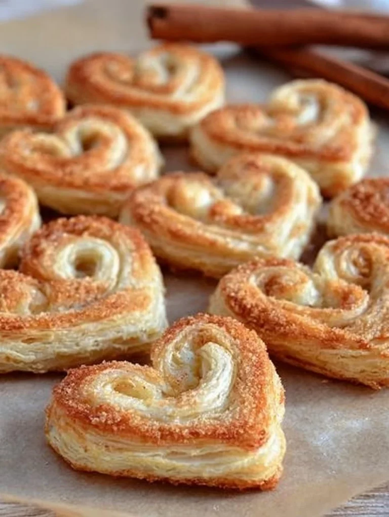 Palmiers alla Cannella, deliziosi dolci sfogliati con aroma di cannella