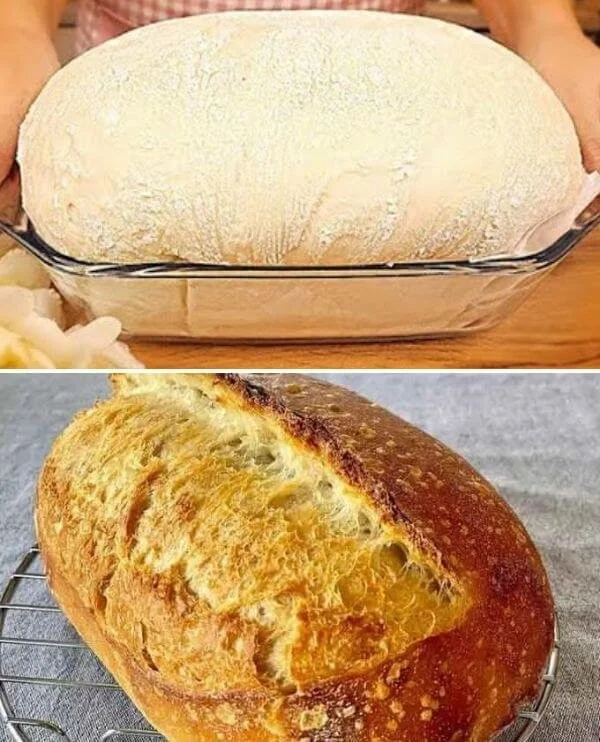 Un delizioso Pane Rustico croccante e fragrante, tipico della tradizione italiana