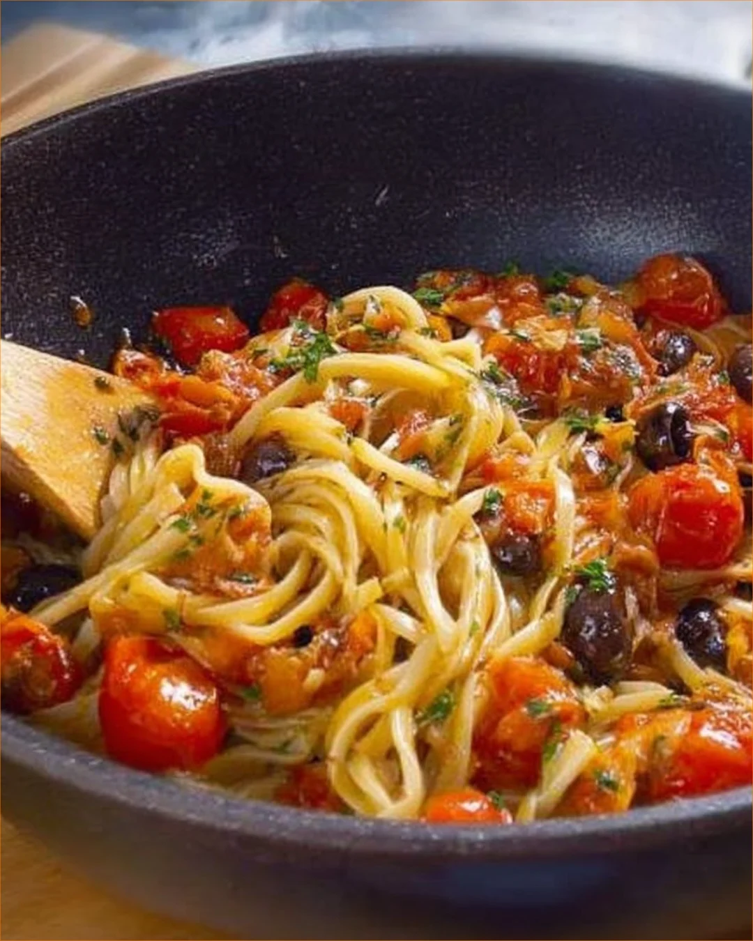 pasta-con-polpo-pomodorini-e-olive