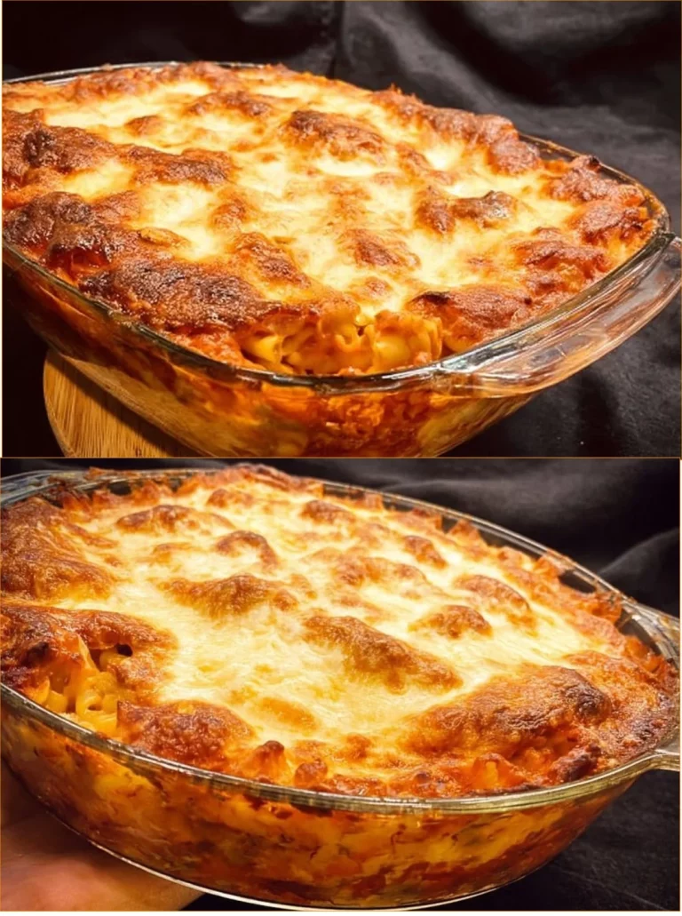 Pasta al forno tradizionale della nonna italiana