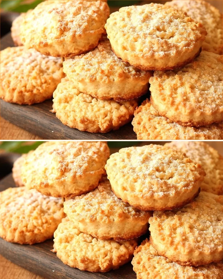 Biscotti al burro croccanti e deliziosi serviti su un piatto