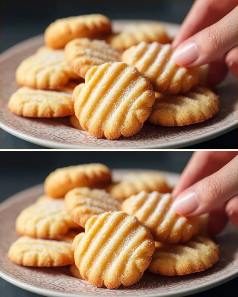 Biscotti che si sciolgono in bocca, dolci e fragranti pronti da gustare