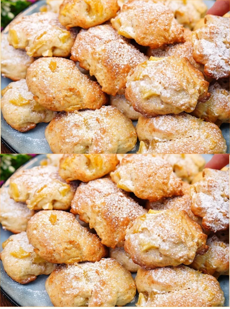 Biscotti di mela pronti in 10 minuti, perfetti per snack e dessert veloci.