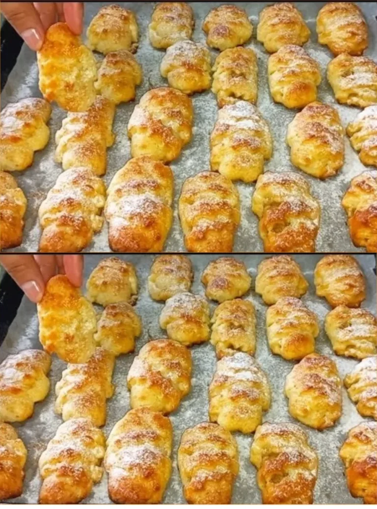 Biscotti di ricotta e mele freschi appena sfornati, dolci e profumati.
