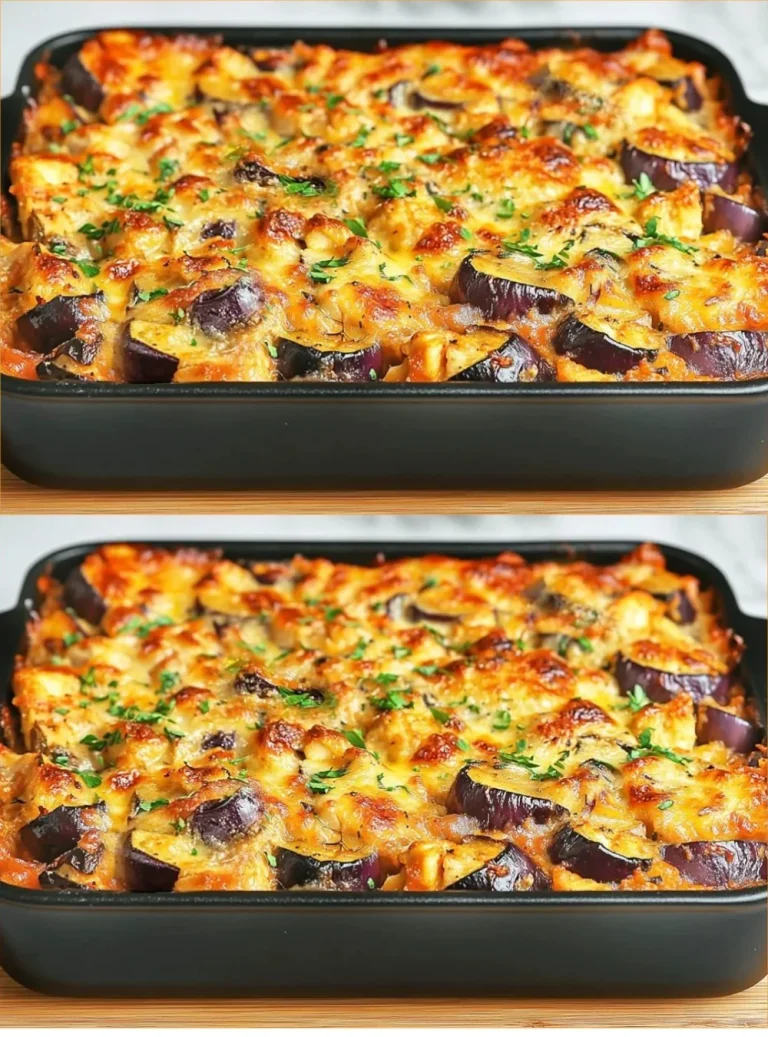Casseruola di Melanzane - piatto delizioso e sano