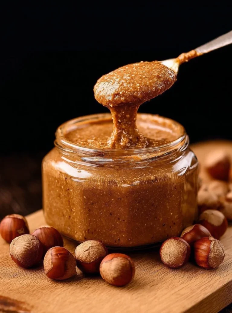 Crema di nocciole fatta in casa con ingredienti freschi e naturali