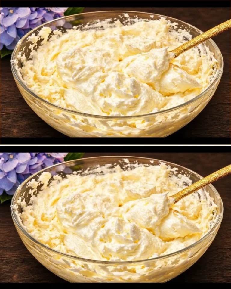 Farcitura di Crema pronta per decorare dolci e dessert.