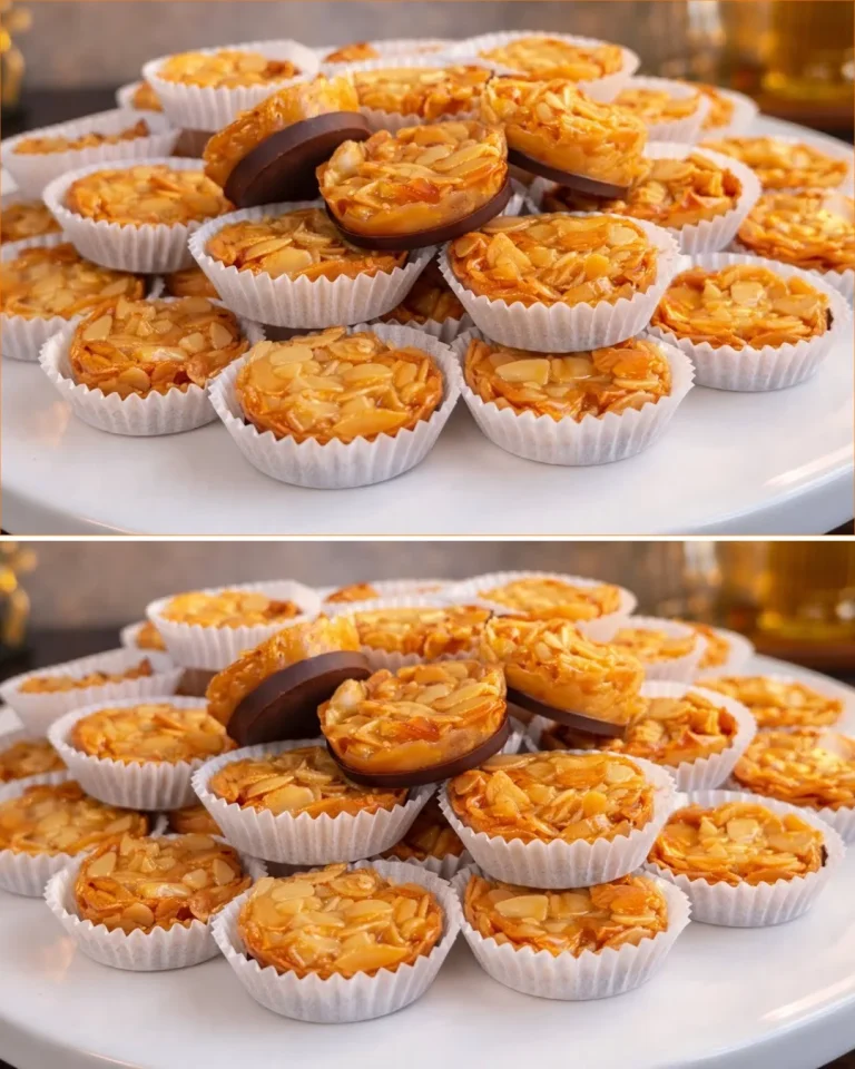 Dolci Florentine di Mandorle con mandorle tostate e zucchero