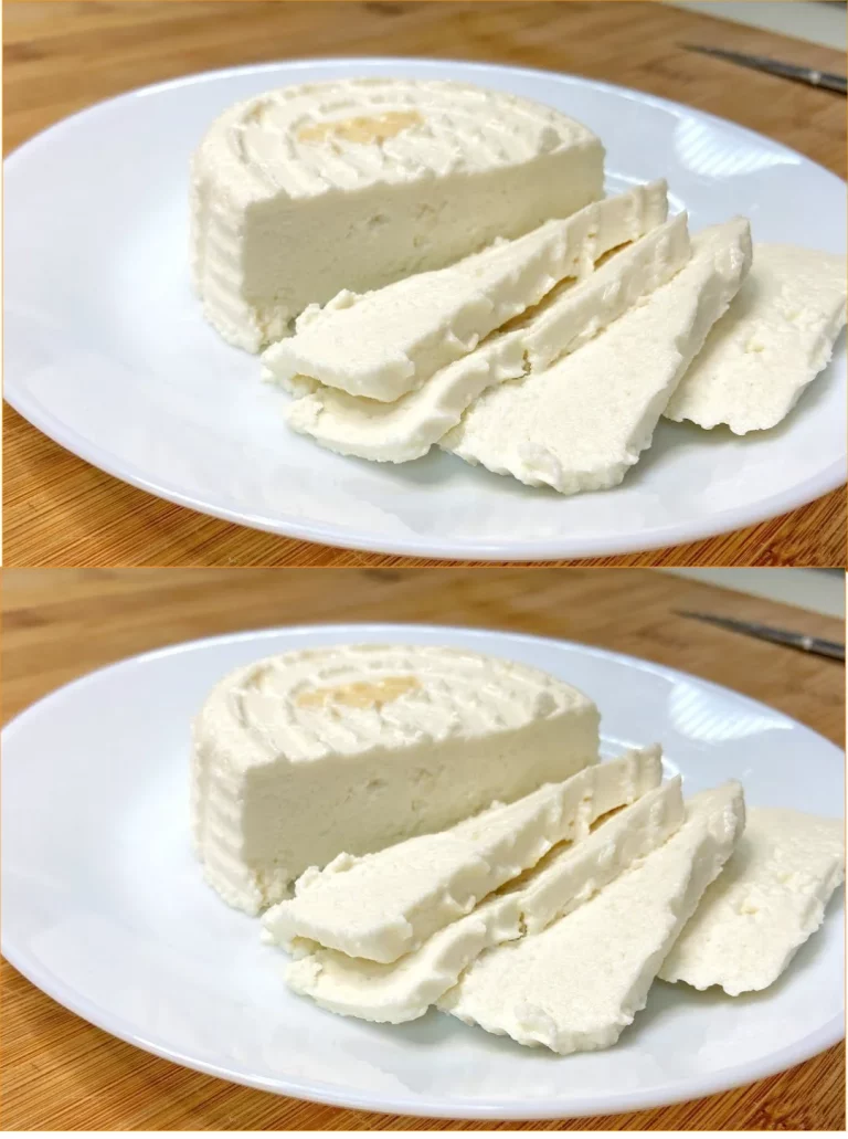 Formaggio fatto in casa con ingredienti freschi e ricetta semplice