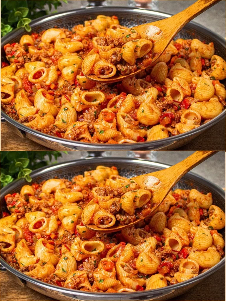 Pasta ricetta della mia famiglia, piatto delizioso e facile da preparare