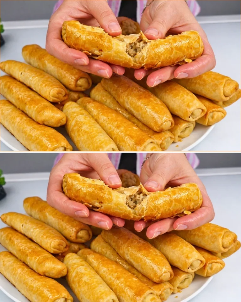 Pirozhki croccanti senza lievito, deliziosi snack russi