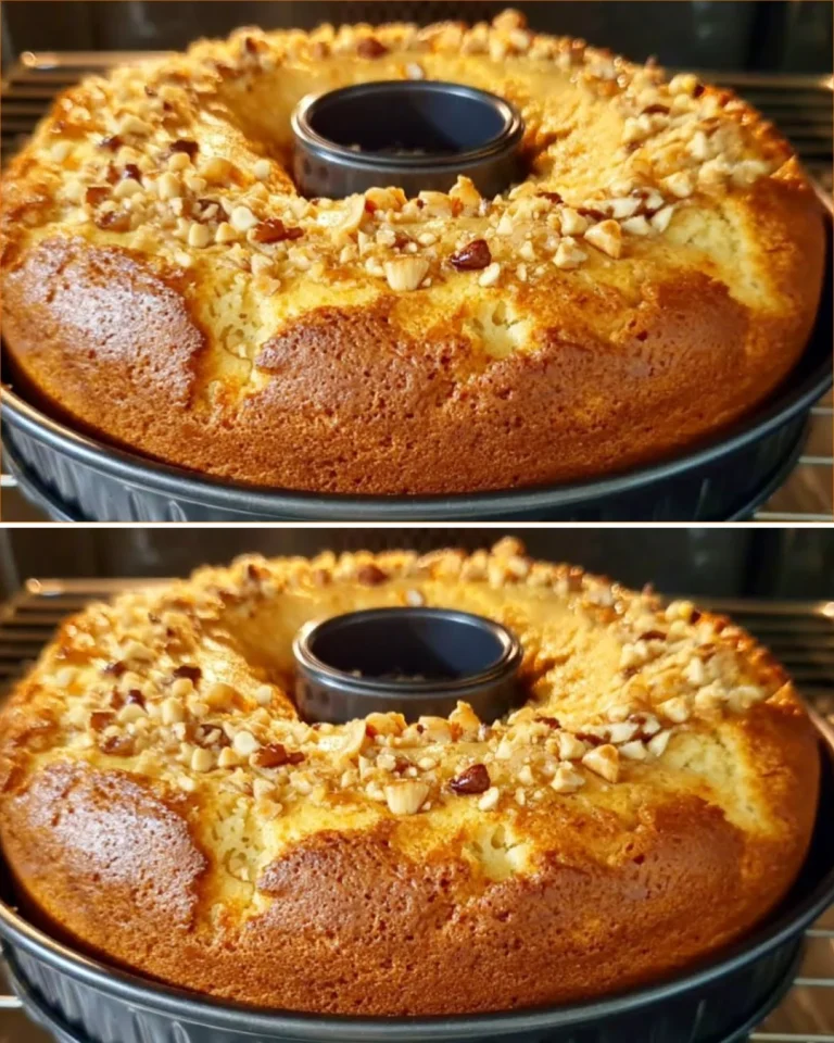 Torta d'arancia facile e deliziosa pronta da servire