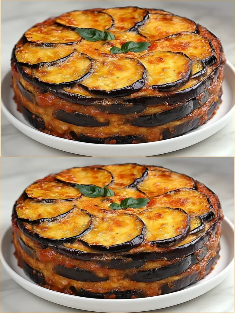 Immagine di una gustosa Torta di Melanzane
