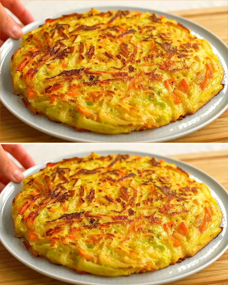 Torta di verdure della nonna appena sfornata con ingredienti freschi