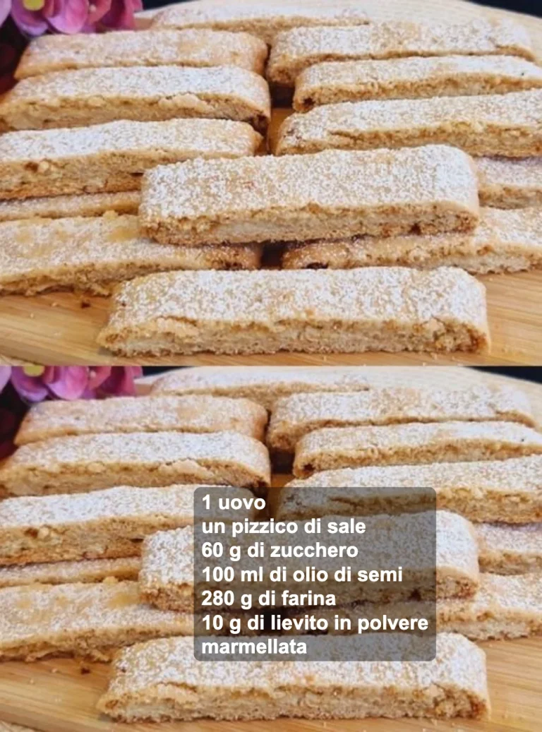 Biscotti che si sciolgono in bocca, deliziosi e facili da preparare.