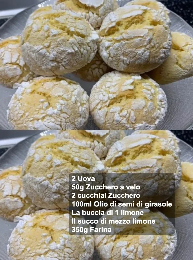 Biscotti che si sciolgono in bocca, deliziosi e fragranti