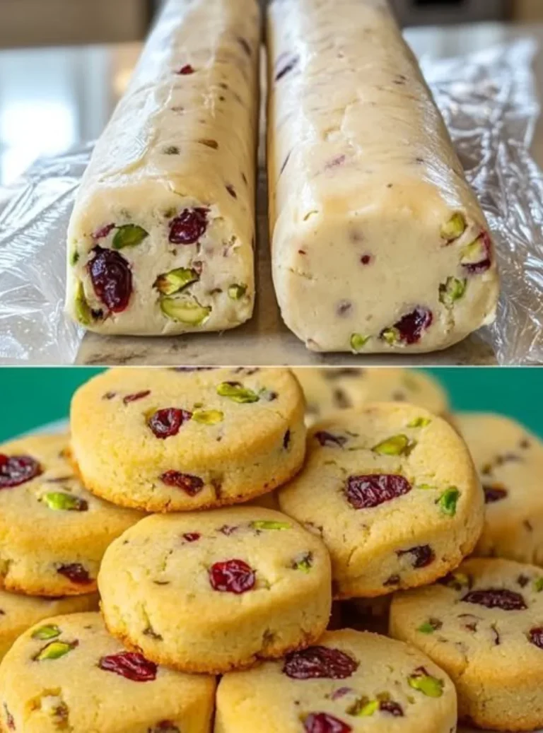 Deliziosi Biscotti di Burro con Frutta Secca appena sfornati