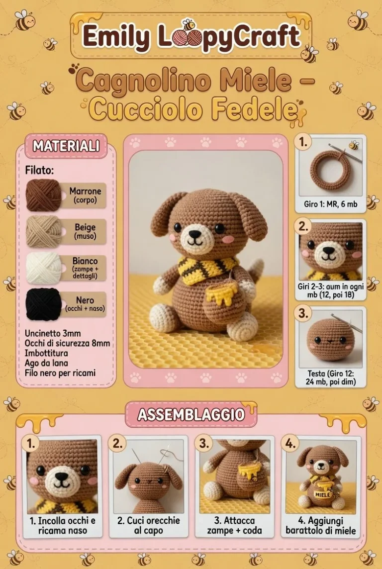 Cagnolino Miele – Cucciolo Fedele e Affettuoso