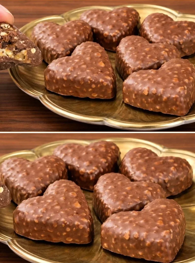 Cioccolatini a forma di cuore preparati facilmente per ogni occasione