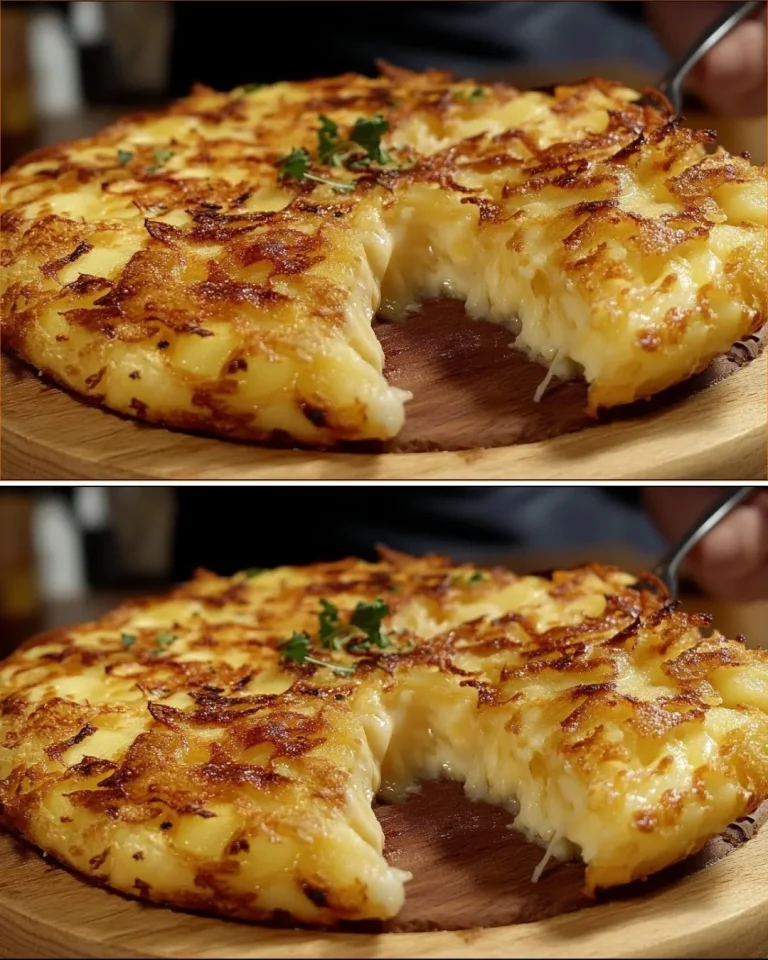 Frittata di Patate golden and fluffy: a delicious Italian dish.