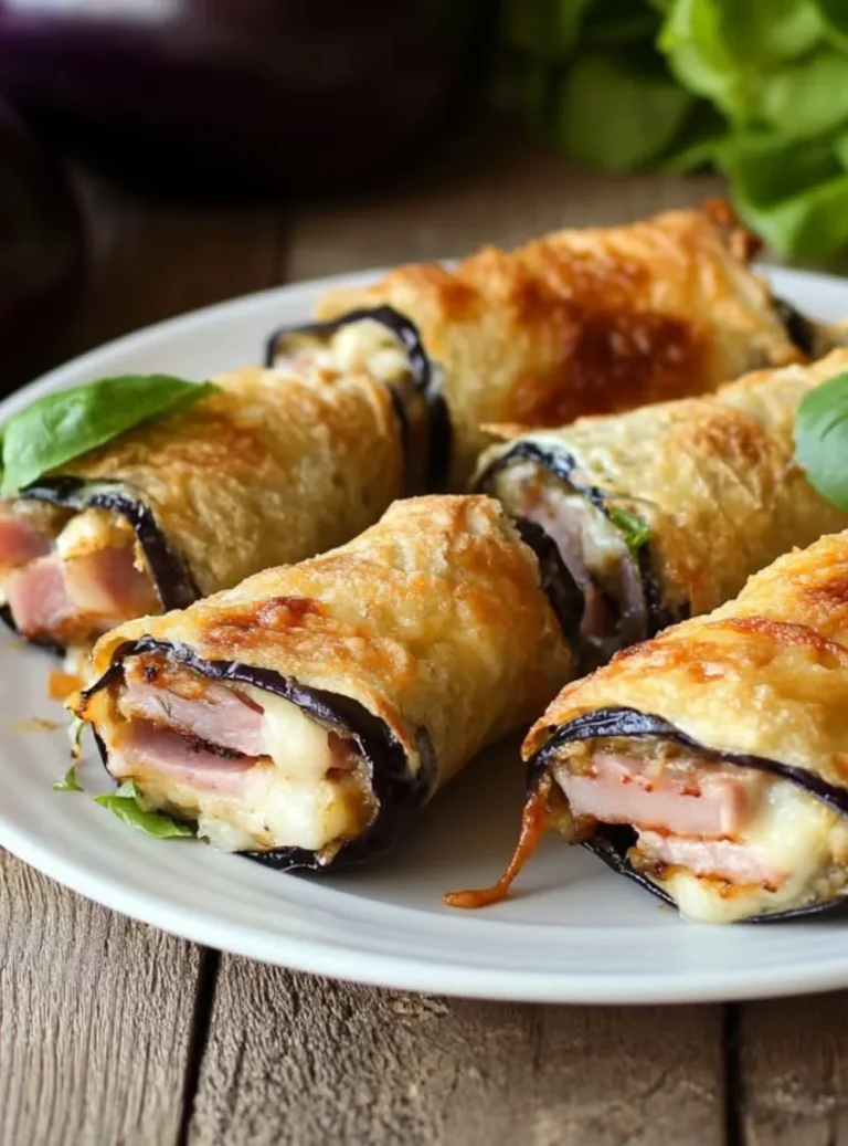 Involtini di melanzane irresistibili pronti da servire